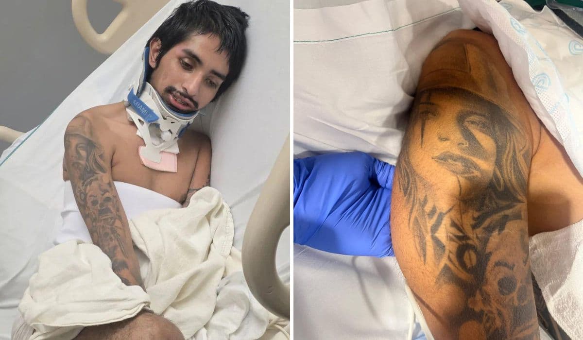Un tatuaje ayudó a identificar a mexicano con lesión cerebral tras ser atropellado en Arizona