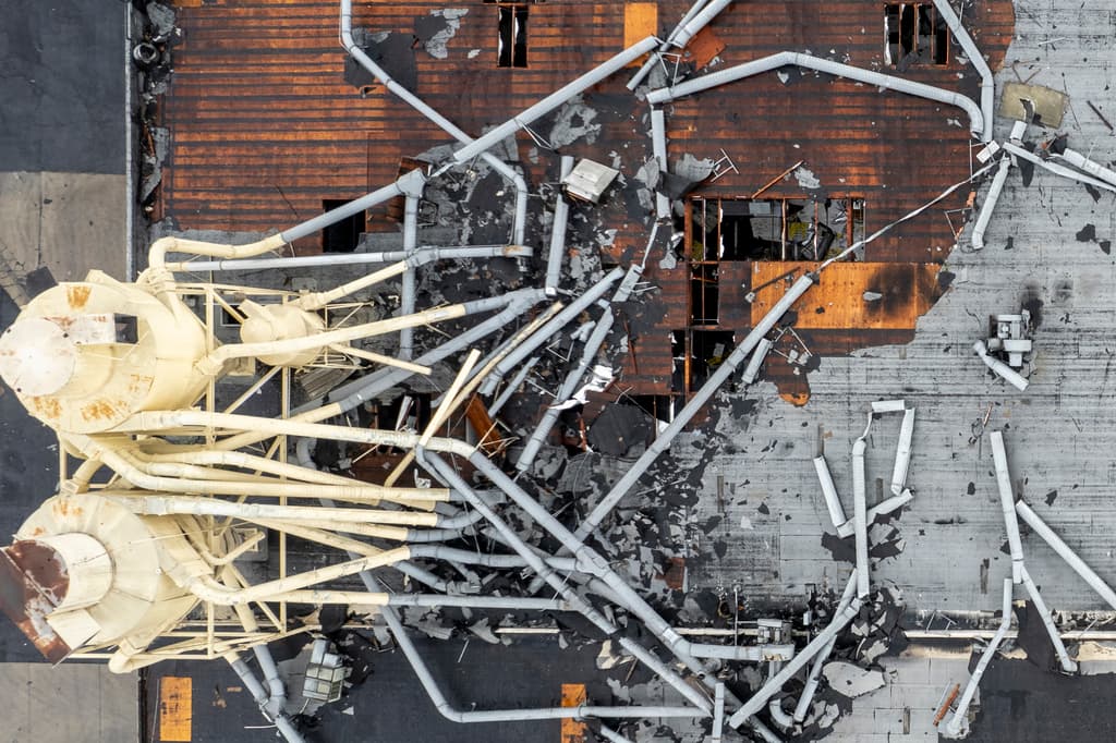 Según registros del NWS, en California se registran, en promedio, siete tornados al año.