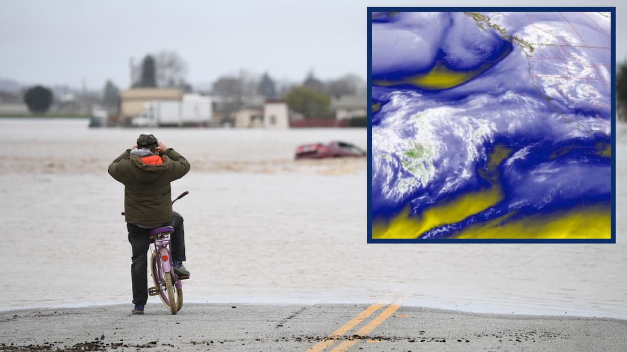 Nuevo río atmosférico llega esta noche al norte de California con lluvias y vientos peligrosos