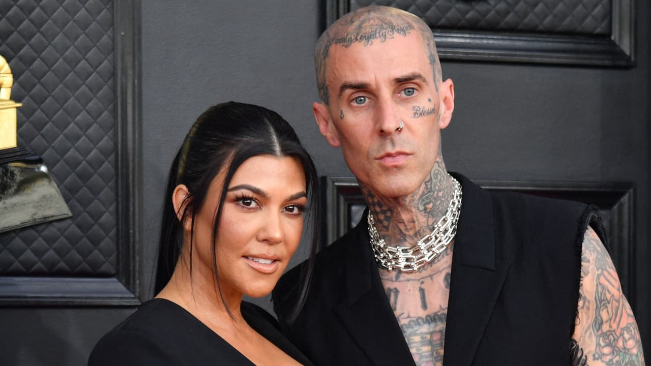 Kourtney Kardashian compartió fotos nunca antes vistas de su boda con Travis Barker
