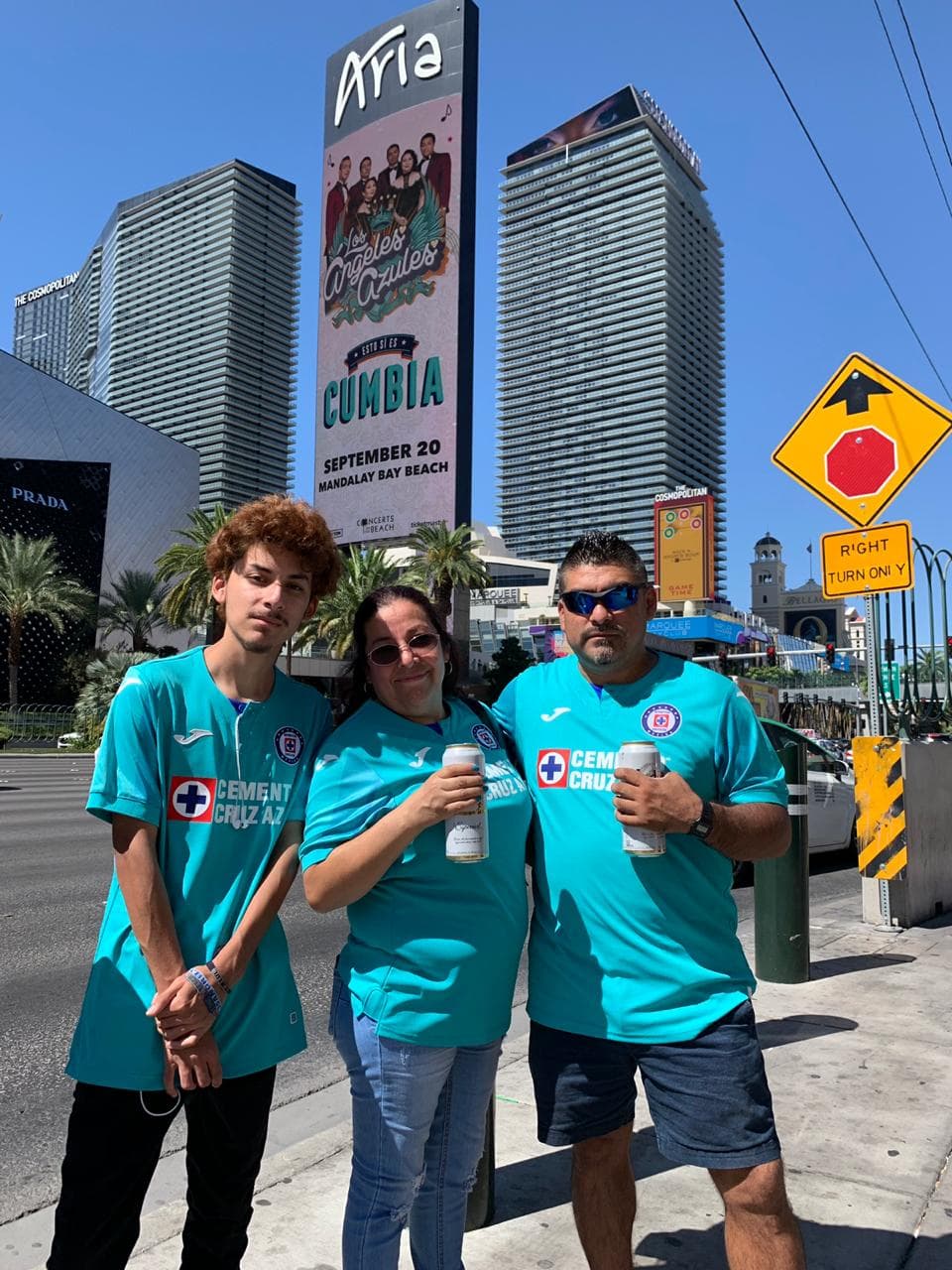 La afición mexicana vive la final de la Leagues Cup entre, Cruz Azul y Tigres, en Las Vegas, Nevada.