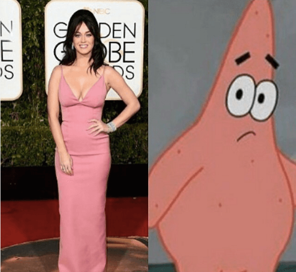 El vestido de Katy Perry la hizo lucir como una estrella... pero de mar.