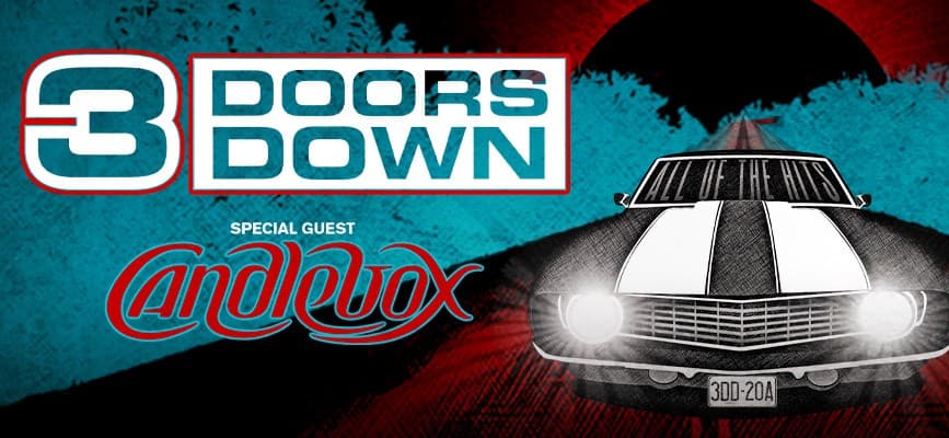 Gana boletos al concierto de 3 Doors Down