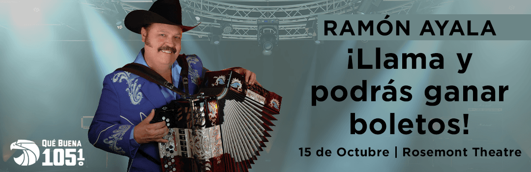 Ramón Ayala regresa en concierto