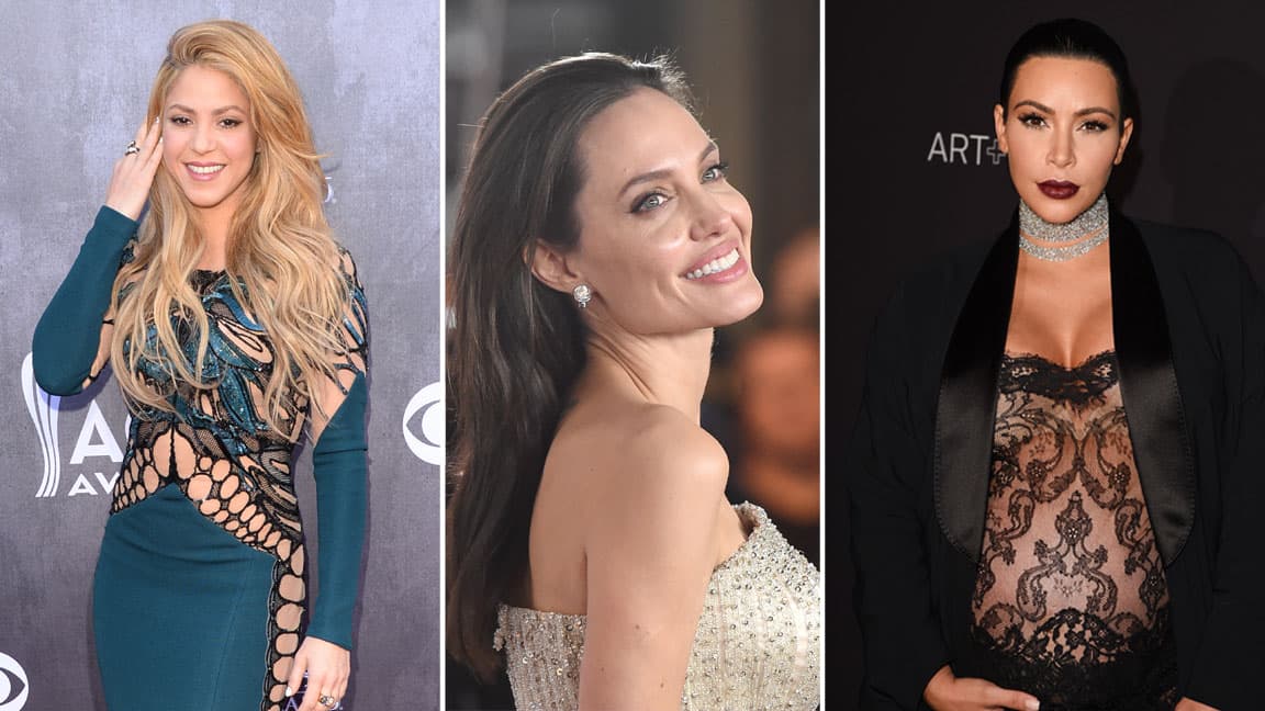 Aunque parece que estas celebridades lo tienen todo, también agradecen por grandes bendiciones recibidas en 2015.