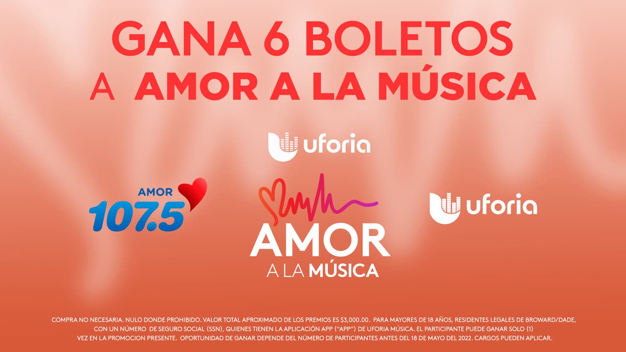 Reglas del concurso Amor a la Música 2022