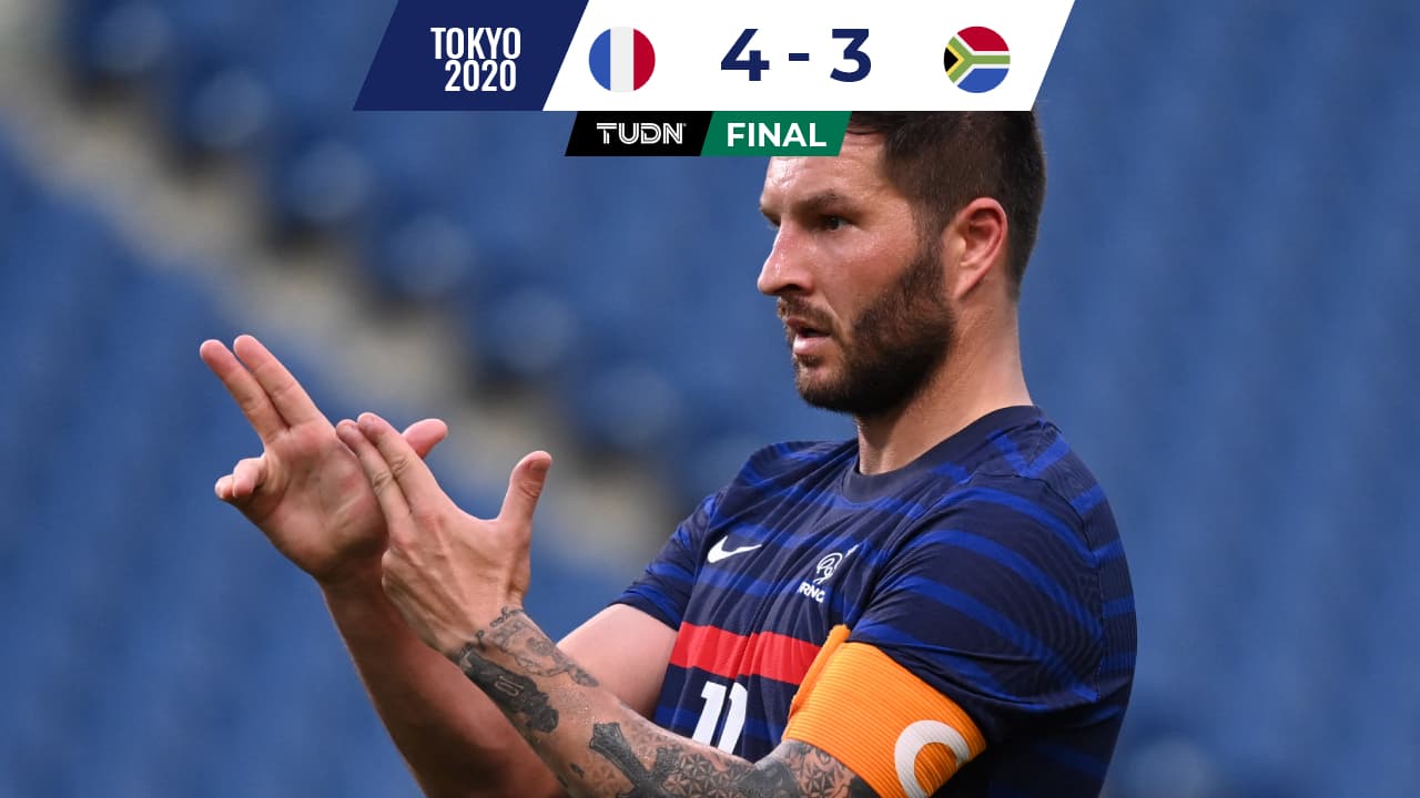 Gignac anota hat-trick en triunfo de Francia ante Sudáfrica en Tokyo 2020
