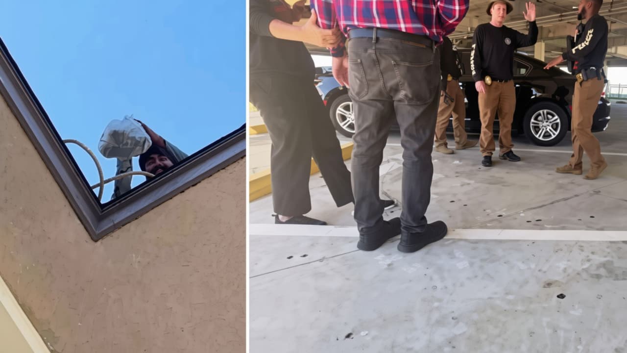 Varios trabajadores hispanos se negaron a bajar del techo de un restaurante en Pensacola Beach durante una intervención de agentes federales.