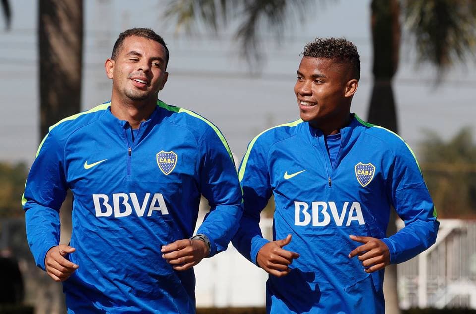 Con pocos días, 'Crackdona' ya se había acoplado al club argentino. Gran parte de ello por tener la compañía de sus compatriotas Frank Fabra, Wilmar Barrios y Sebastián Pérez.