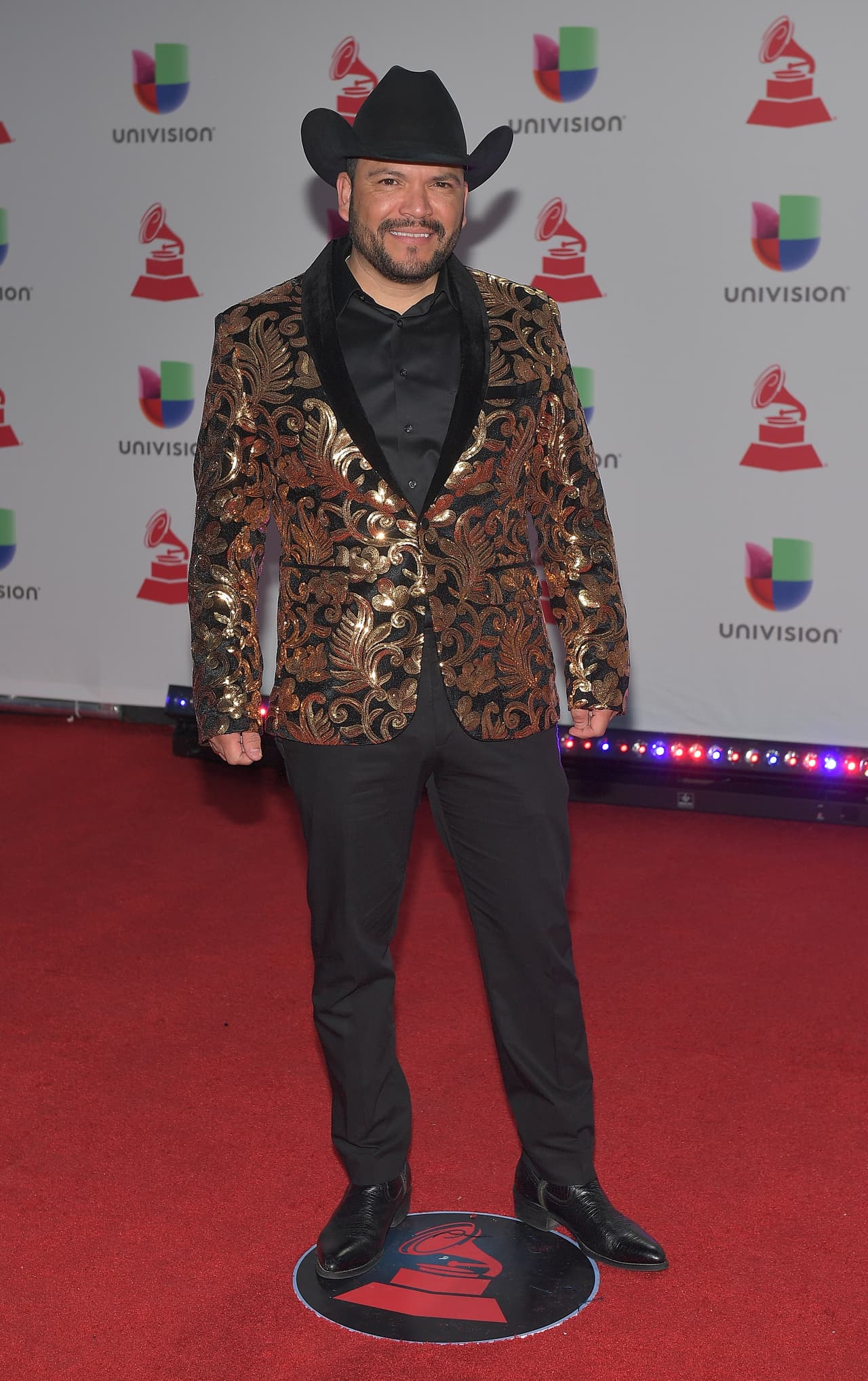 Otro grupero presente, Michael Salgado.