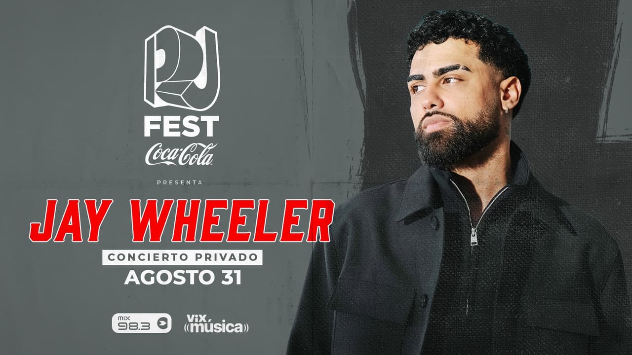 Concierto privado exclusivo de Jay Wheeler PJ Fest Premios Juventud 2026