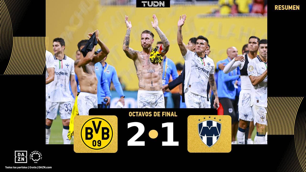 Resumen y goles del Borussia Dortmund vs. Monterrey del Mundial de Clubes