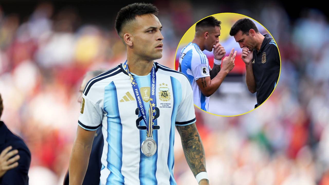 Laurato Martínez y la indirecta a Scaloni tras perder la Final del Mundial