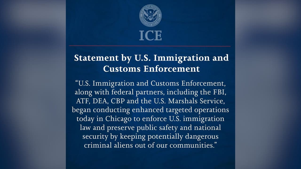 ICE anuncia operativos en Chicago: asegura que deportarán indocumentados con antecedentes penales