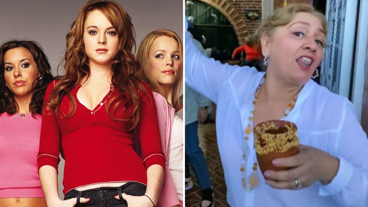 Familia recrea icónicas escenas de 'Mean girls' en fiesta: divertido resultado se hace viral