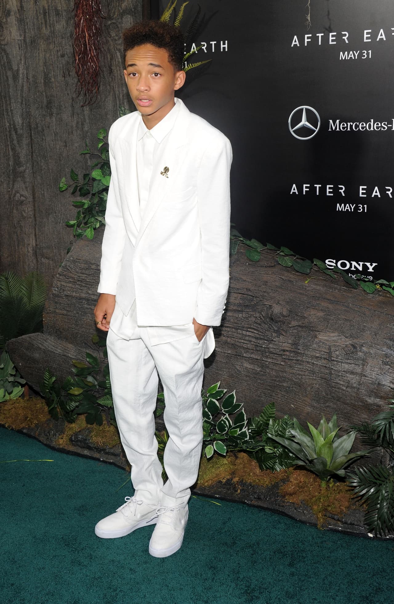 A las galas y alfombras suele asistir con piezas monocromáticas y llamativas.