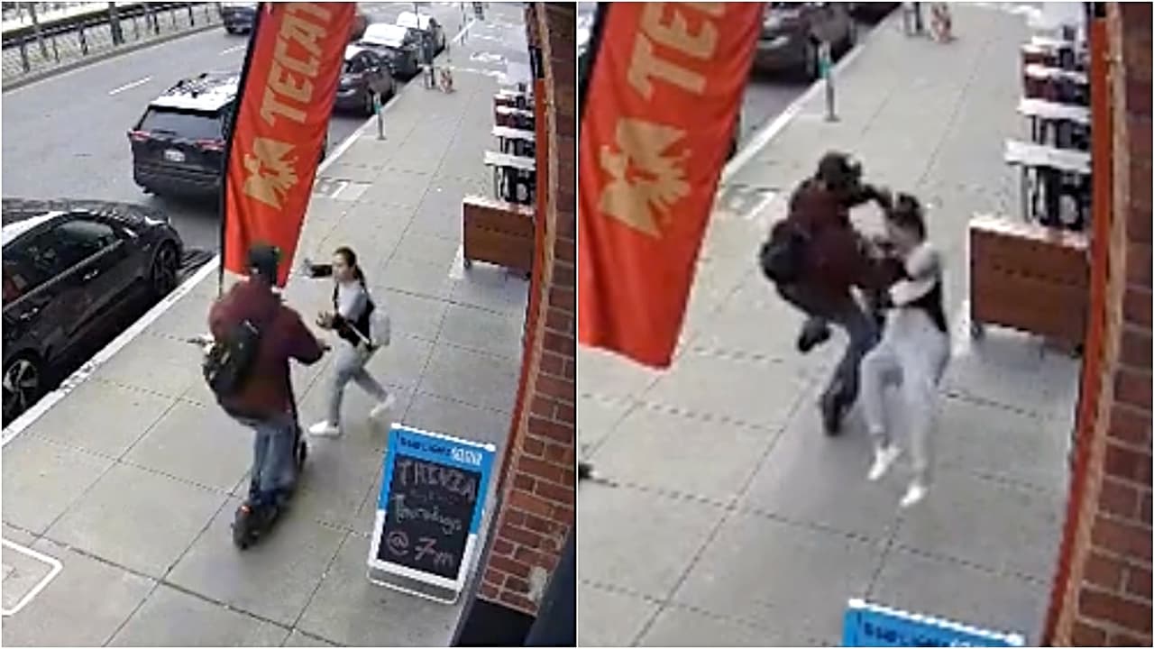 Video muestra a mujer atropellada por ‘scooter’ que circulaba ilegalmente en una acera de San Francisco