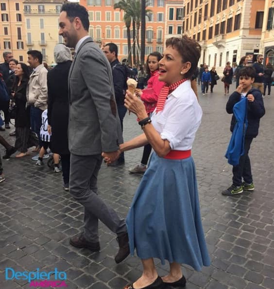 De envidia el recorrido de María Antonieta por Roma.