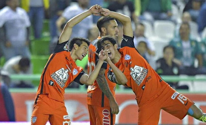 Esta dupla ya realizaba este festejo desde sus incios en el Club Pachuca.