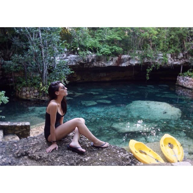 En "Sortilegio" dio vida a su primer villana. Fue la sexy "Maura", quien le hizo la vida imposible a la pobre de Jacky.