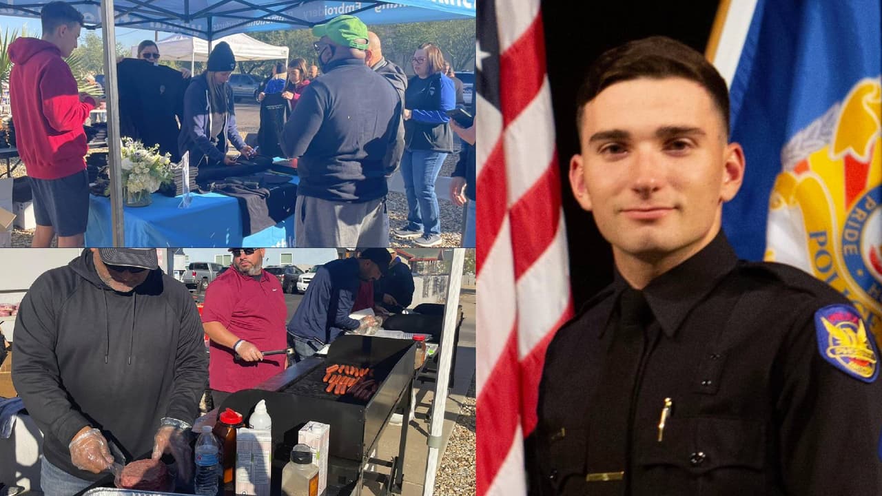 Fundación policial recauda fondos para el oficial que fue baleado en Phoenix