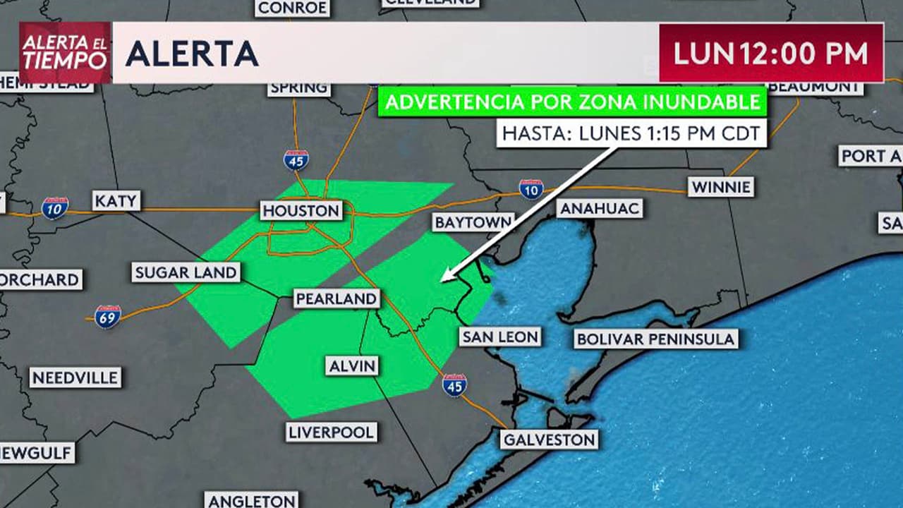 Mantienen vigilancia por inundaciones en los condados Harris, Galveston y Brazoria