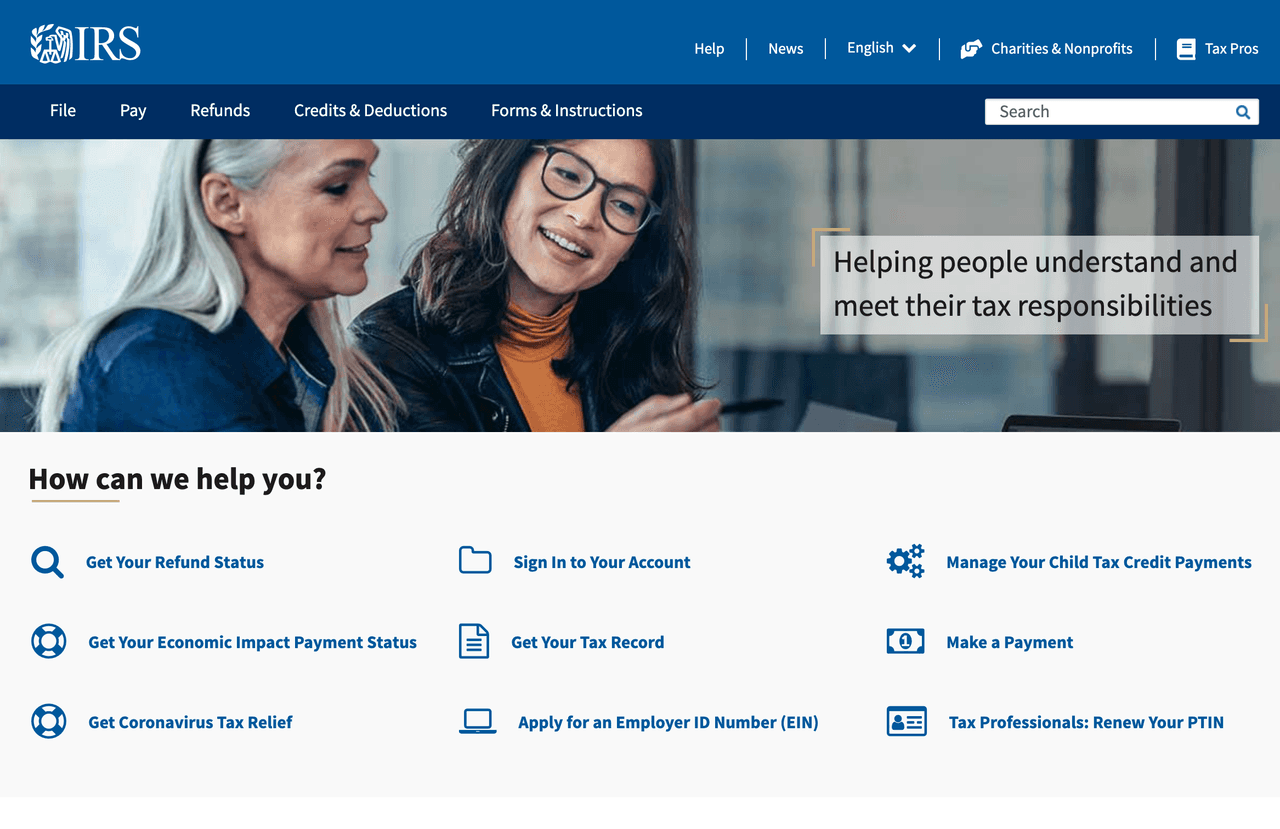 <b>Recibido</b>: indica que tu paquete ya está en el ente federal esperando su proceso
<br>
<br>
<b>Procesado y aprobado</b>: quiere decir que tu declaración pasó las verificaciones del IRS y tu depósito bancario o cheque ya está en proceso.
<br>
<br>
<b>Enviado</b>: indica que el cheque o pago ya salió a tu cuenta de banco o buzón de correo.
<br>