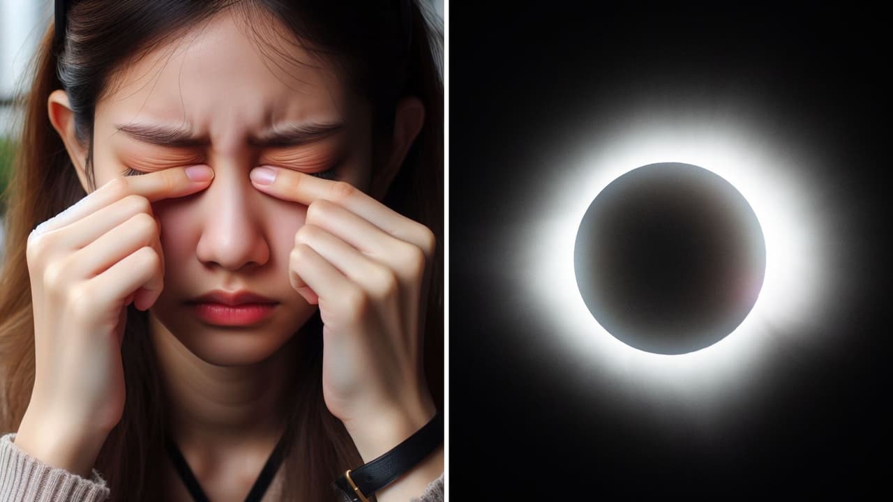 Eclipse solar: ¿Por qué a algunas personas les duelen los ojos luego de verlo? Señales de alarma