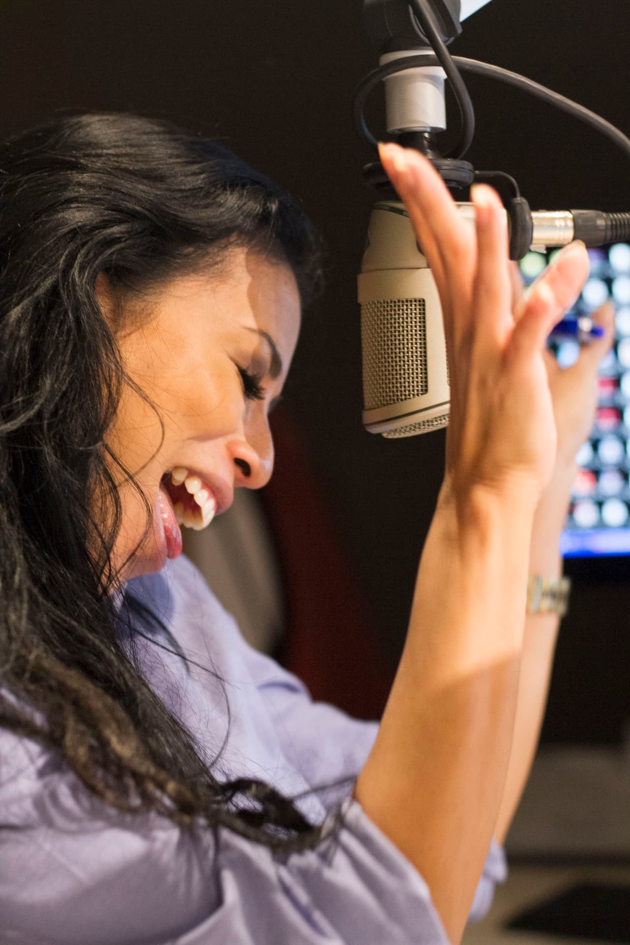 David Ríos captó lo que pasa detrás de bambalinas en Univision Austin.