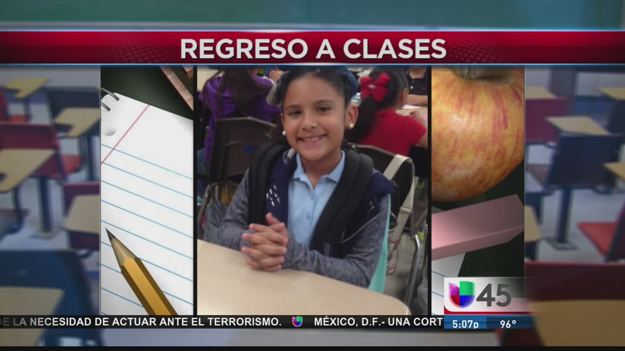 Fotos del regreso a clases en Houston