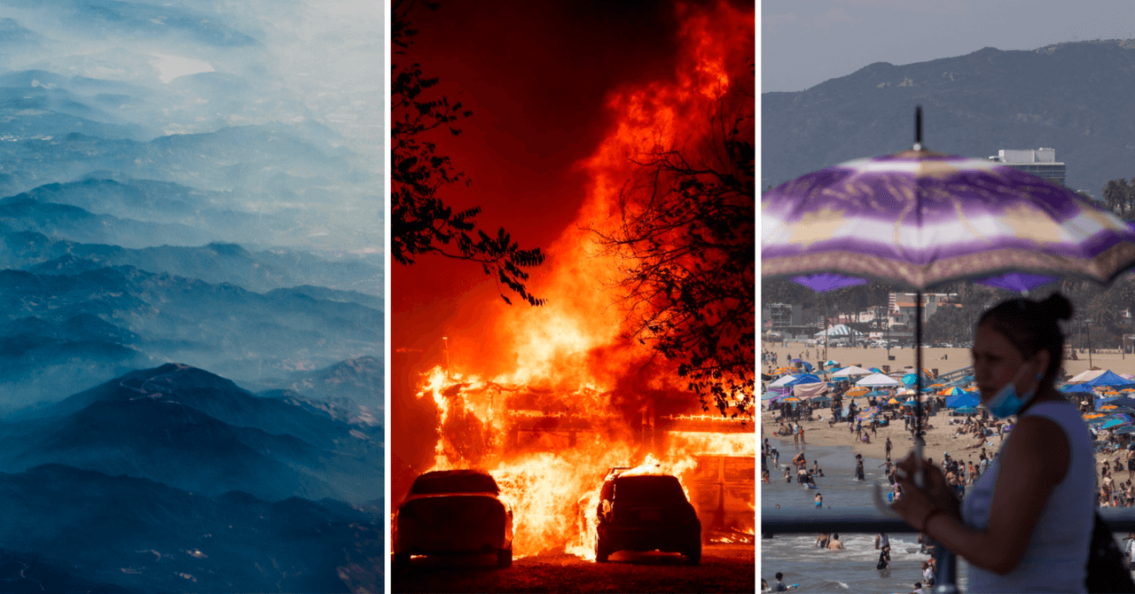 En el modelo de temperaturas en el aire de Estados Unidos del Sistema de Observación de la Tierra Goddard (GEOS), muestra temperaturas a 2 metros (aproximadamente 6,5 pies) sobre el suelo y con colores identificó las zonas más calientes del país durante el mes de septiembre.