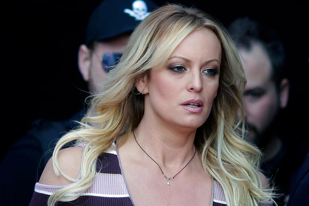 Stormy Daniels en un evento en Berlín en 2018.