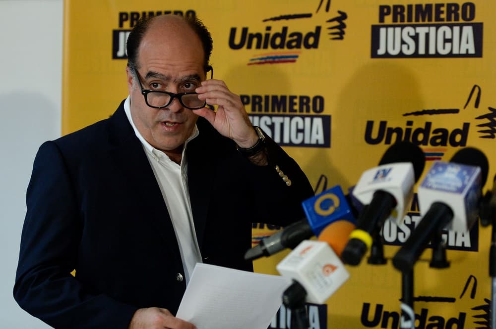 Julio Borges, líder opositor, en una imagen de archivo.