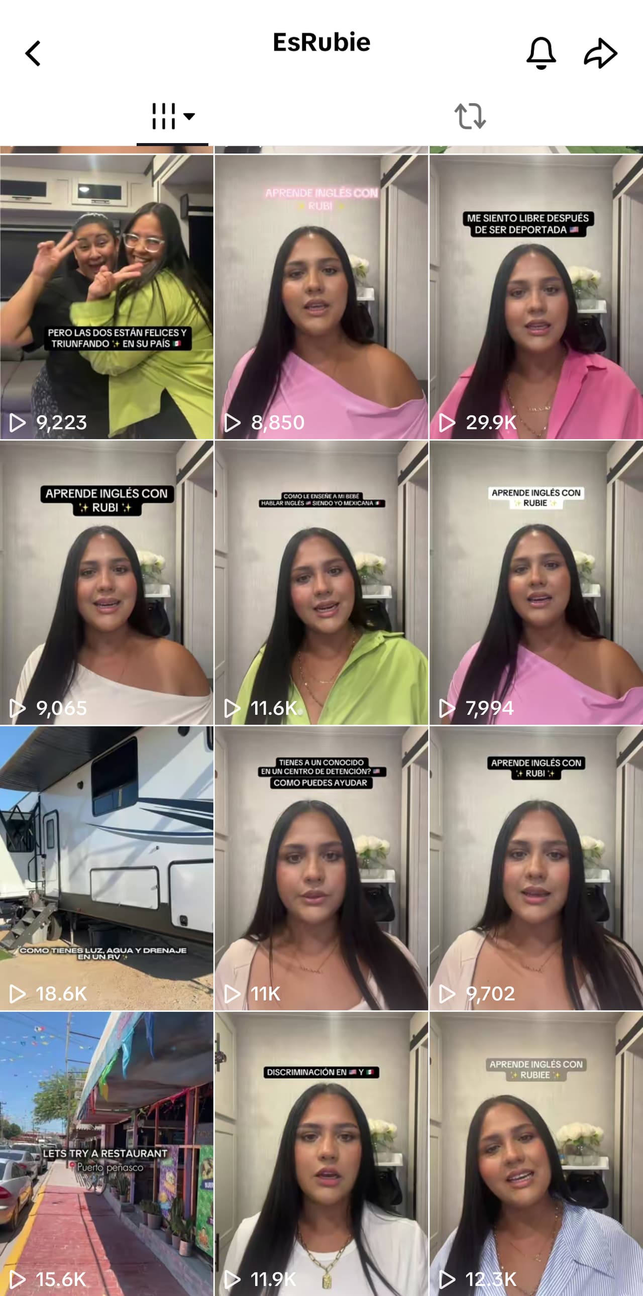 Maldonado comparte consejos sobre cómo adaptarse en México tras una deportación (Foto: _@itsrubieee)