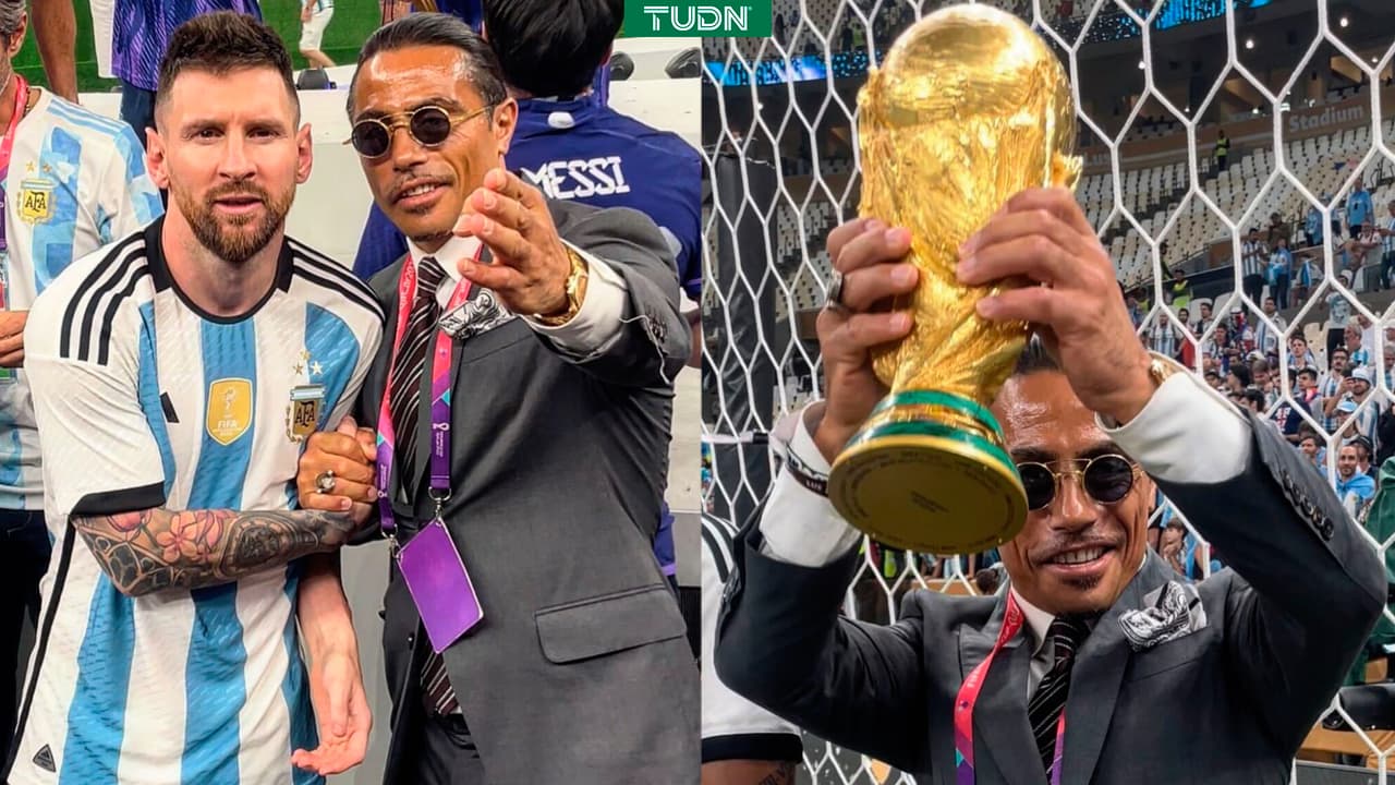 FIFA investiga a Salt Bae por estar en la premiación de Argentina en Qatar 2022