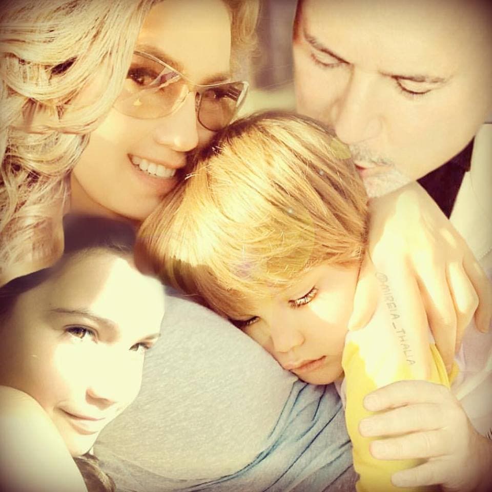 Thalía pasó difíciles momentos cuando fue infectada porque los médicos tardaron en hacerle el diagnóstico correcto.