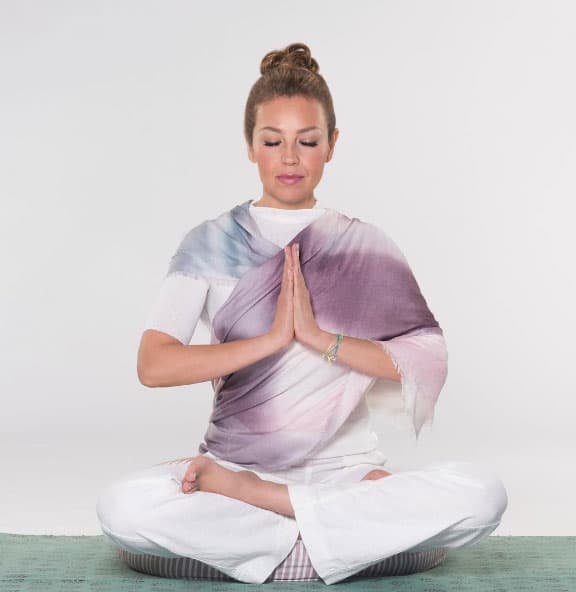 Con todos sus chakras equilibrados...