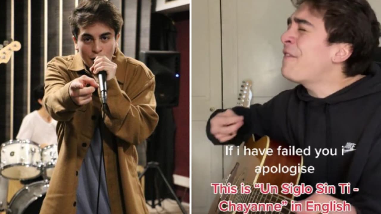 Así sonarían algunas canciones latinas si fueran rock en inglés: los covers conquistaron TikTok