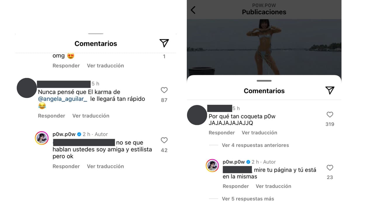 Paula Machado respondió a quienes la involucran en la relación de Nodal y Ángela Aguilar.