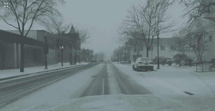 Planfield, Illinois, ya reporta las primeras acumulaciones.