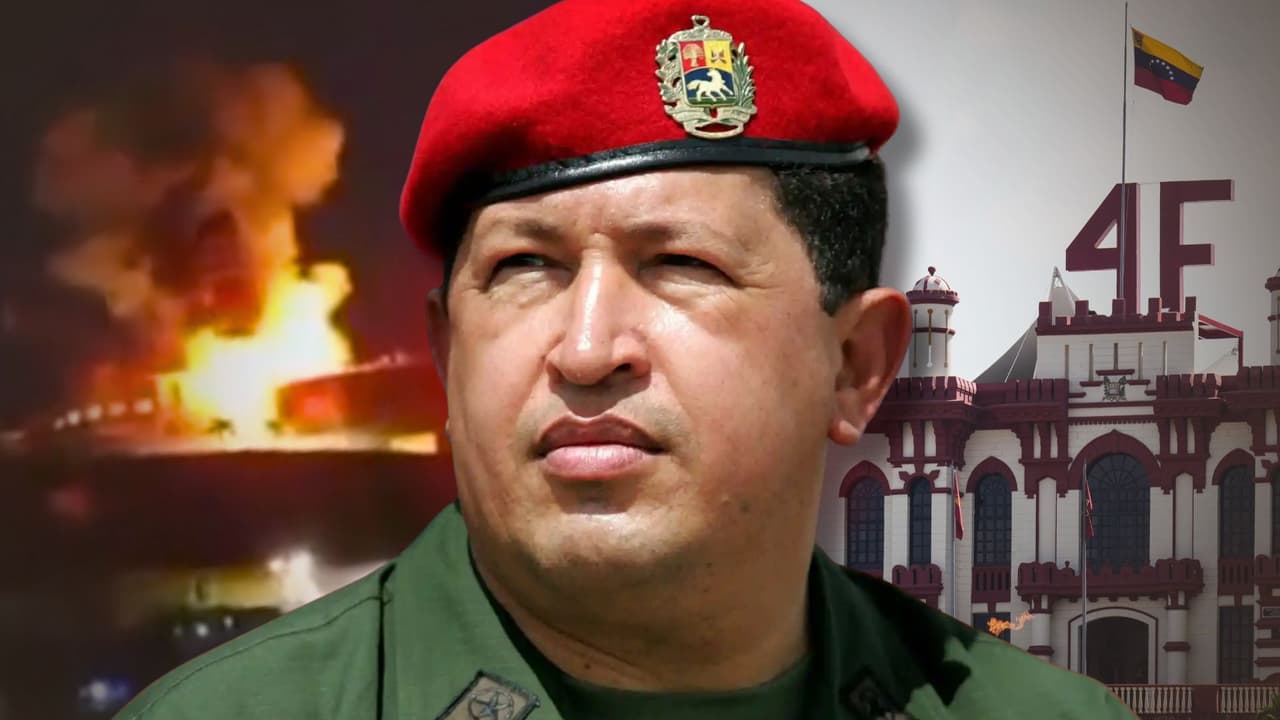 Bombas de Estados Unidos en Venezuela alcanzan un símbolo del régimen: la tumba de Hugo Chávez
