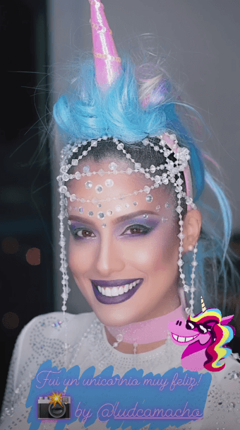 Su disfraz de fantasía consiguió más de 40 mil 'me encanta' en Instagram.