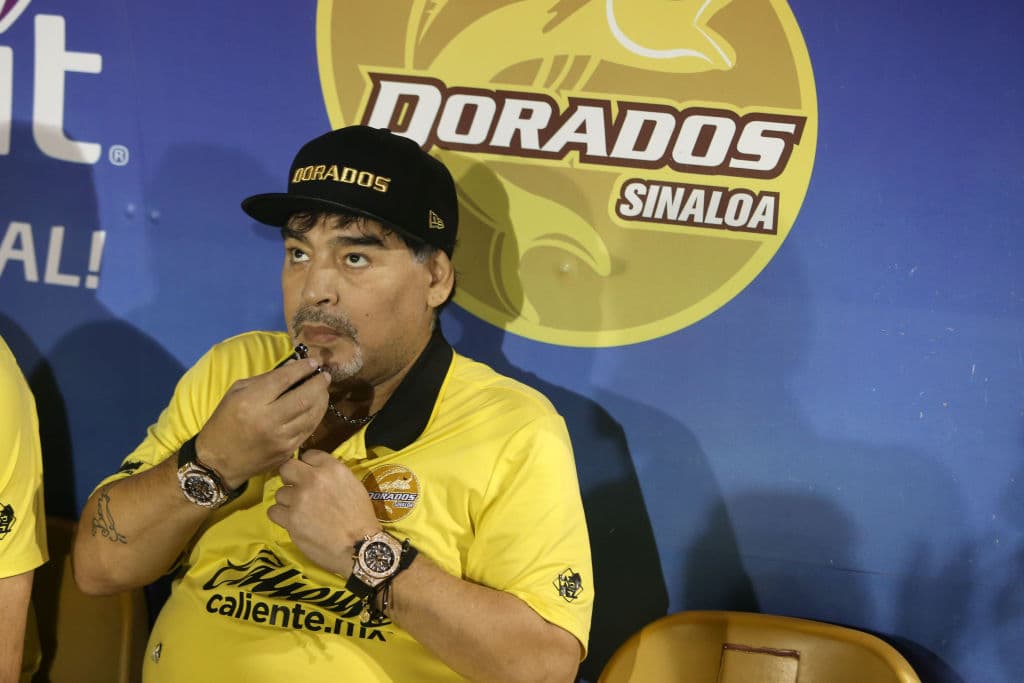4 de enero de 2019
<b>:</b> Maradona es hospitalizado en Argentina por un sangrado estomacal luego de serle realizada una endoscopia de rutina.