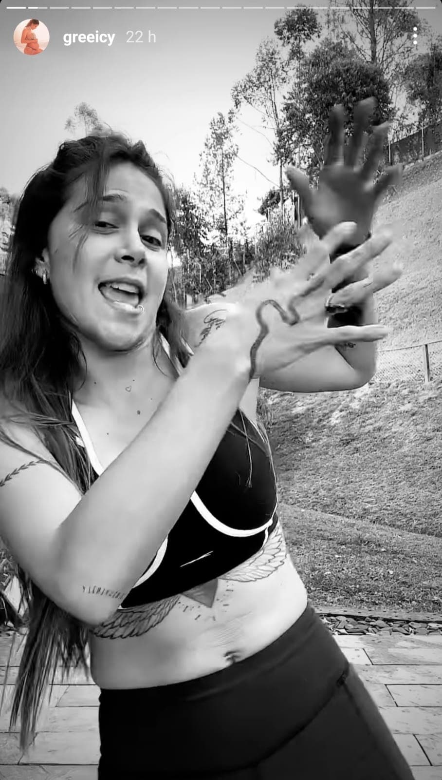 Greeicy ha estado alejada de las redes sociales luego de que llegara Kai al mundo.