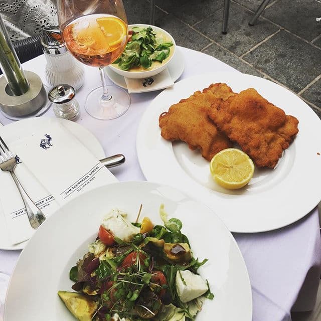 Sherlyn ha compartido detalles como la deliciosa comida típica de Viena.