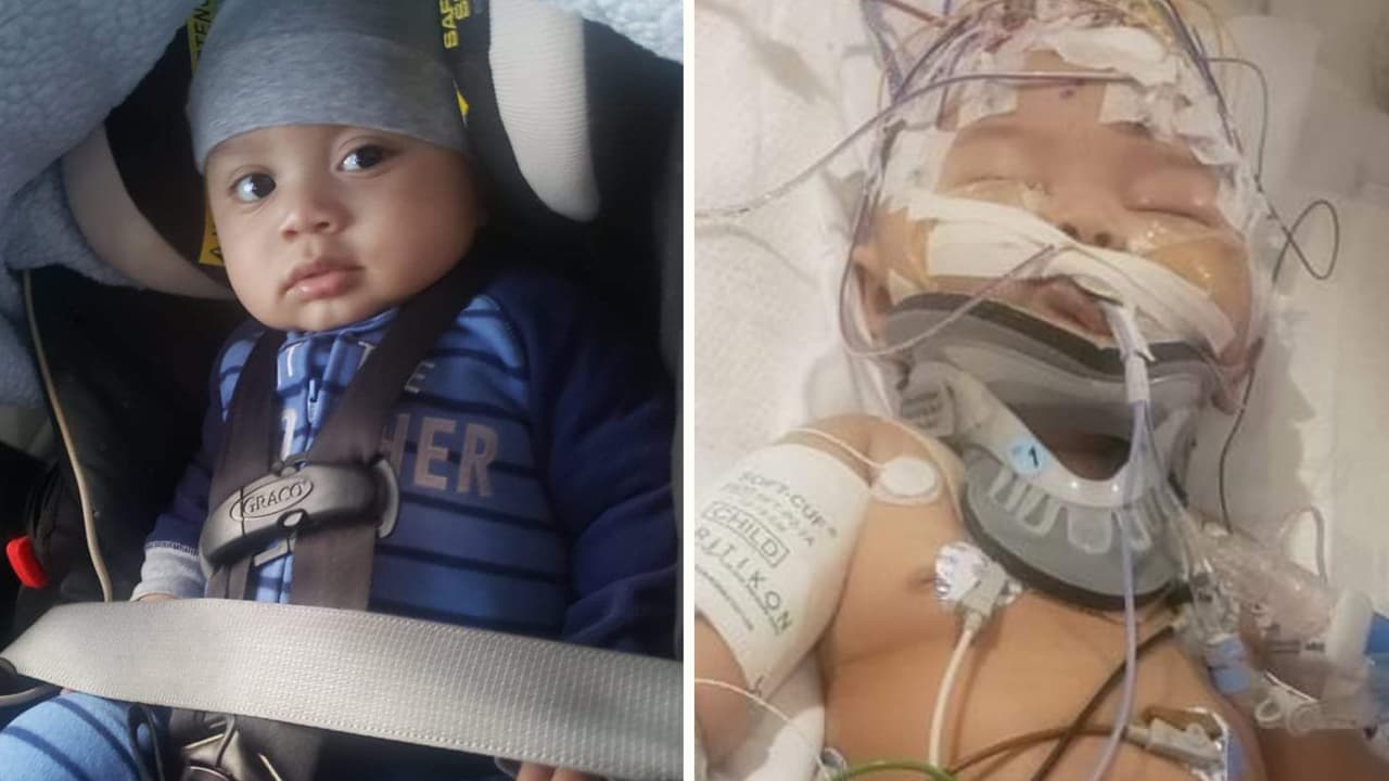 "Dios me dejó sorprendida": Vuelve a casa el bebé Adrián tras estar en coma por golpiza de una niñera