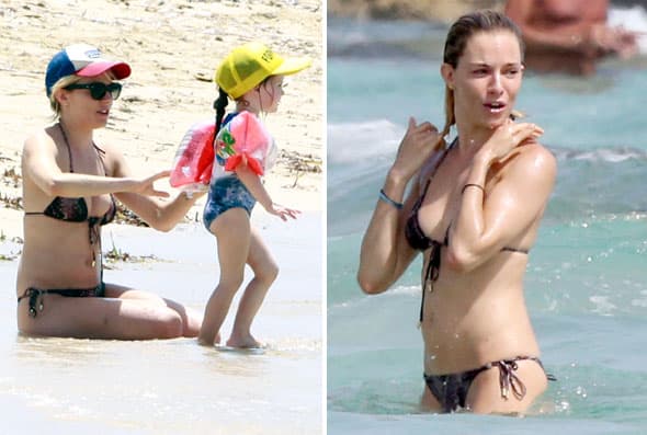 Sienna Miller pasó unos días espectaculares.