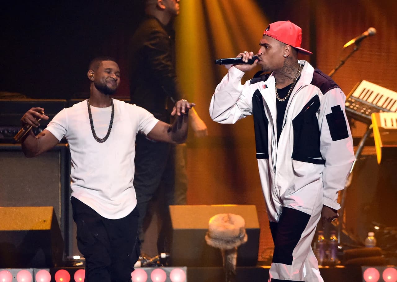 Usher y Chris Brown Encienden el MetLife Stadium con una Noche de Realeza del R&B