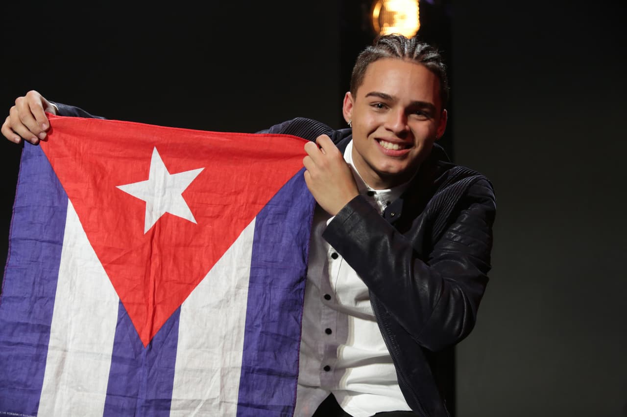 Él está dispuesto a llevar por todo lo alto el nombre de Cuba.