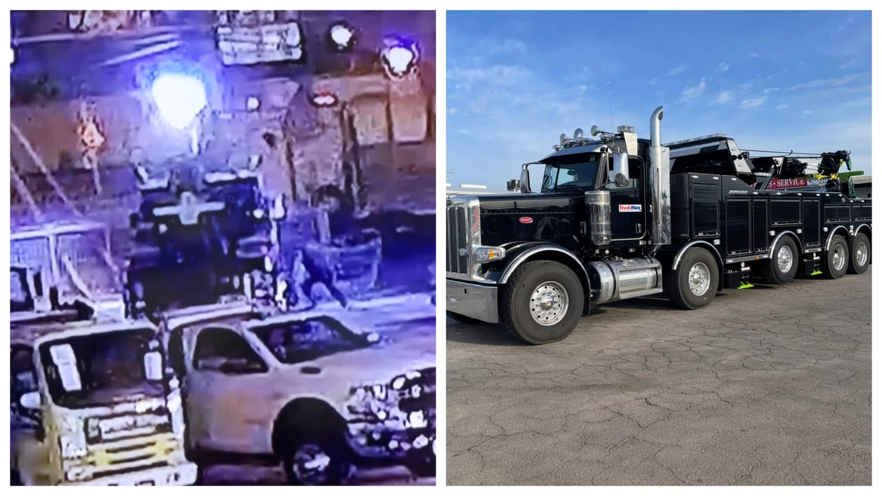 Roban grúa valorada en 800 mil dólares de un negocio de Miami-Dade